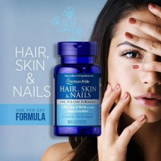 Комплекс для волос, кожи и ногтей Puritan's Pride Hair, Skin & Nails One Per Day Formula 30 Softgels  Puritan's Pride