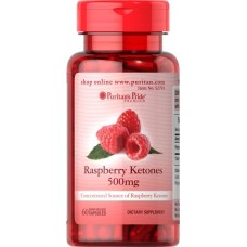 Кетоны малины Puritan's Pride Raspberry Ketones 500 mg 60 Capsules Puritan's Pride