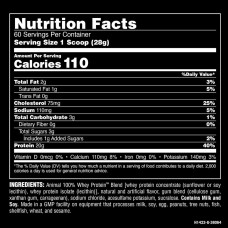 Animal 100% Whey (WPC + WPI) 1800g  (Vanilla)  Universal