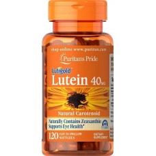 Лютеїн з зеаксантином, Lutein with Zeaxanthin, Puritan's Pride, 40 мгГ, 120 капсул