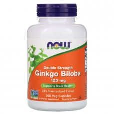 Гінкго білоба Now Foods (Ginkgo Biloba) 200 капсул
