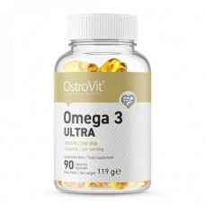 Омега 3 ультра, OMEGA 3 ULTRA, OstroVit, 90 капсул