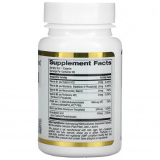 B-Комплекс базовый комплекс витаминов группы B California Gold Nutrition (Vitamin B Complex) 60 вегетарианских капсул