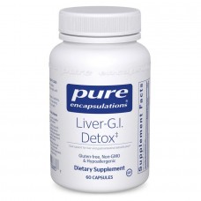 Вітаміни для печінки та детоксу Pure Encapsulations (Liver-G.I. Detox) 60 капсул