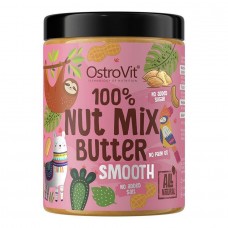 OstroVit-Ореховая паста 100% Nut Mix Butter Smooth OstroVit 1 кг
