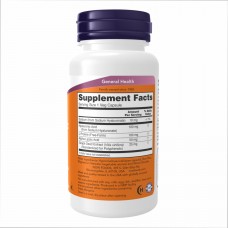 Гиалуроновая кислота двойного действия, Hyaluronic Acid 100mg 2X Plus - 60 vcaps Now Foods