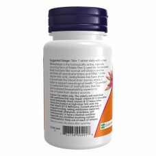 Метил Фолат, Methyl Folate 1000mcg - 90 tabs Now Foods