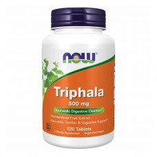 Трифала, Triphala 500mg - 120 tabs Now Foods