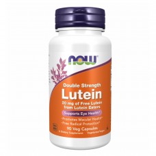 Лютеїн, Lutein 20mg (From Esters) - 90 vcaps Now Foods
