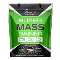 Гейнер, Super Mass Gainer - 4000g Капучино Powerful Progress