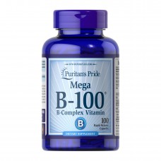 Вітамін В, Vitamin B-100 Complex - 100caps Puritans Pride