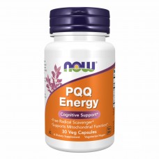 Комплекс з вітаміном B14, PQQ Energy 20mg - 30 vcaps Now Foods
