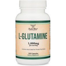 L-глутамин Double Wood L-Glutamine 1000 mg (на 2 капсулы) 120capsules