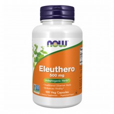Женьшень, Eleuthero 500mg - 250 vcaps Now Foods
