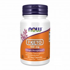 7-KETO 100 mg - 60 vcaps (Затертая дата) Now Foods