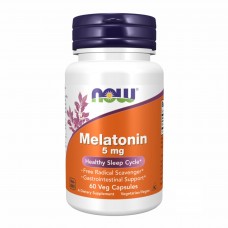 Мелатонин, Melatonin 5mg - 180 caps Now Foods