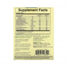 Дитячі мультивітаміни, Multi Vitamin SoftChew Gummies - 27 tabs ChildLife Essentials