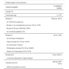 Витаминно-минеральная формула, Mega VitaGel - 30softgels Puritans Pride