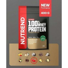 Протеїн Nutrend 100% Whey Protein 400 g (Banana+strawberry)  Nutrend