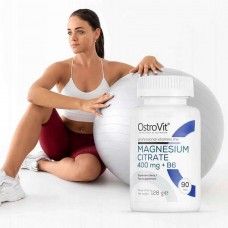 Цитрат магния 400 мг + B6 Ostrovit Magnesium Citrate 400 mg + B6 90tabl  OstroVit