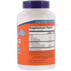 Ультра Омега 3, Ultra Omega 500 EPA / 250 DHA, Now Foods, 180 гелевих капсул