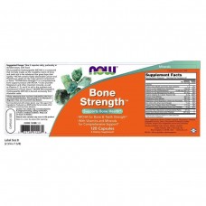 Міцні кістки, Bone Strength, Now Foods, 120 капсул