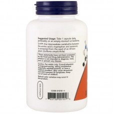 5-HTP, 5- гідрокси L- триптофан, Now Foods, 50 мг, 180 капсул