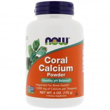 Кораловий кальцій, Coral Calcium, Now Foods, 170 г Кораловий кальцій, Coral Calcium, Now Foods, 170 г