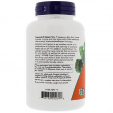 Кораловий кальцій, Coral Calcium, Now Foods, 170 г