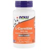 Карнітин тартрат, L-Carnitine, Now Foods, 500 мг, 60 капсул