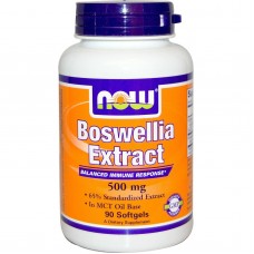 Босвелія (Boswellia), Now Foods, екстракт, 500 мг, 90 капсул