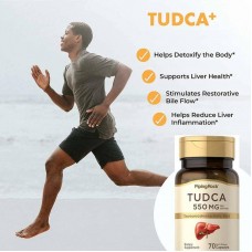Тауроурзодезоксихолева кислота Piping Rock Tudca 550 mg (per serving) 70 Quick Release Capsules  Piping Rock