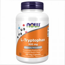 Л Триптофан, L-Tryptophan 500mg - 120 vcaps Now Foods