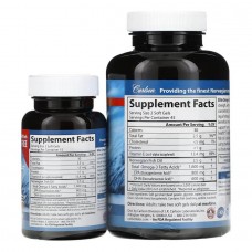 Елитная Омега 3, Elite Omega-3 Gems - 90+30 softgels Carlson Laboratories