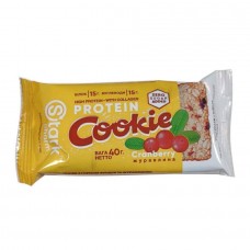 Протеїнове печиво, Protein Cookie - 40g Hazelnut Cranberry Stark Pharm