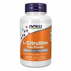 Л Цитрулин, L-Citrulline Powder - 113g Now Foods