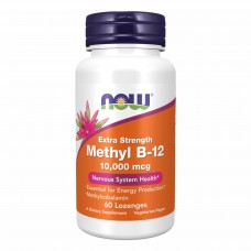 Метил Б12, Methyl B-12 10000mcg - 60 lozenges Now Foods