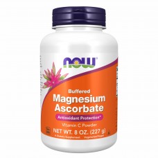 Чистий буферизований аскорбат магнію, Magnesium Ascorbate - 227g Now Foods