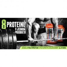 Многокомпонентный протеин+карнитин+аминокислоты в подарок Extrifit Long® 80 Multiprotein 2270 g (Blueberry) + Carni 60000 Extrifit