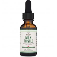 Экстракт расторопши Double Wood Supplements Milk Thistle Organic Seed (108 mg in 1 ml) 30 ml