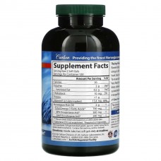 Омега-3 Carlson Labs The Very Finest Fish Oil 700 mg 240 Soft Gels (350 mg per Soft Gel) (Orange)  Carlsson