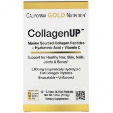 Морська колаген CollagenUp, Marine Collagen + Hyaluronic Acid + Vitamin C, 10 Packets California Gold Nutrition