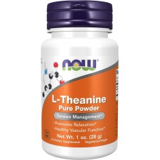L-теанин Now L-Theanine Pure Powder 28 g NOW