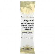Морський колаген з гіалуроновою кислотою + вітамін C California Gold Nutrition CollagenUP 5 g California Gold Nutrition