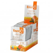 Ener-C, вітамін C, суміш для приготування мультивітамінного напою зі смаком апельсина, без цукру, 1000 мг, 30 пакетиків, 5,35 г (0,2 унцій) у кожному