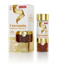 Куркумін Біоперін і Вітамін Д Nutrend (Curcumin Bioperine - Vitamin D) 60 капсул