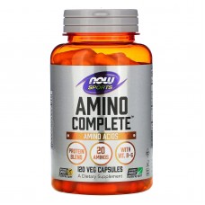 Комплекс амінокислот Now Foods (Amino Complete Sports) 120 капсул