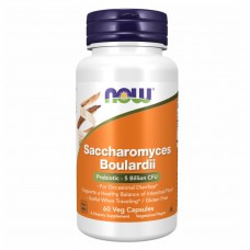 Сахароміцети Буларді, Saccharomyces Boulardii - 60veg caps Now Foods