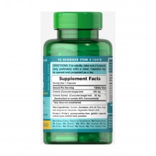 Куркумін, Turmeric Curcumin 500 mg - 90 caps Puritans Pride