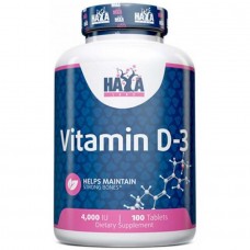 Вітамін D3 Haya Labs Vitamin D3 4000 IU 100 tabs